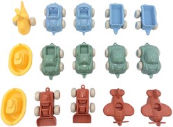 Viking Toys toys - RE:LINE bucket with 15 vehicles for kids