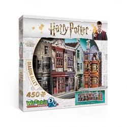 Wrebbit 3D Harry Potter puzzle Diagon Alley 450 pieces 3D