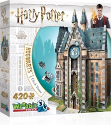 Wrebbit 3D Puzzle - Harry Potter Hogwarts Clock Tower 3D Puzzle 420 pieces