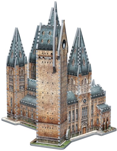 Wrebbit 3D Harry Potter puzzle Hogwarts Astronomy Tower 875 pieces-3