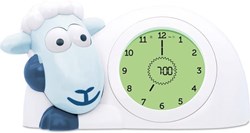 Zazu sleep trainer sheep Sam blue - kids alarm clock with night light
