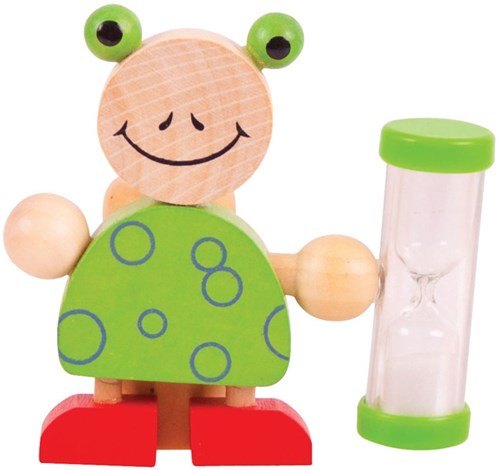 BigJigs animal toothbrush timer - colorful sand timers for kids-3