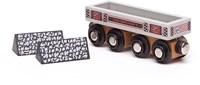 BigJigs coal wagon toy train - multicolor - wooden wagon-3