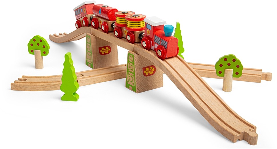 Bigjigs Fire Engine Train