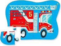 Crocodile Creek 12-pc Mini Puzzle/Fire Truck-2