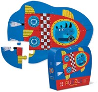 Crocodile Creek space puzzle - mini jigsaw rocket 12 pieces-2