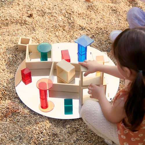 Guidecraft Discovery Squares - Natural 6