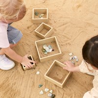 Guidecraft Discovery Squares - Natural 7