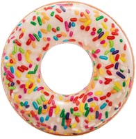 Intex swim ring donut sprinkles 114 cm pool beach water fun-2