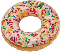 Intex swim ring donut sprinkles 114 cm pool beach water fun-3