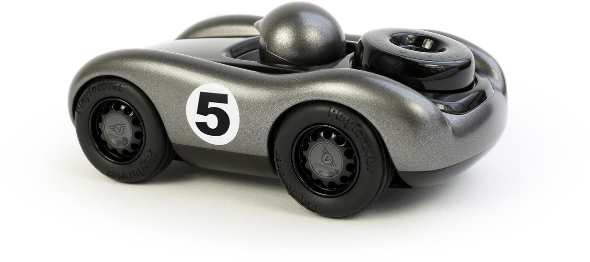 Playforever Vigliettaトイカー PL-VV102、箱なし VV102 Viglietta Marco - Silver & Yellow Car – Playforever Official