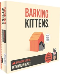 Asmodee Barking Kittens expansion card game - Exploding Kittens EN