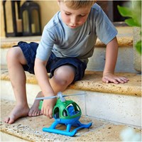 Green Toys toy helicopter green - eco-friendly kids toy-3