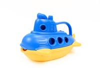 Green Toys submarine toy - sustainable bath toy multicolor