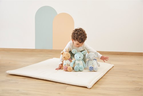 Kaloo bunny musical plush toy - soft toy made from recycled material-3
