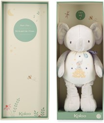 Kaloo elephant musical cuddly toy - sound plush recycled material