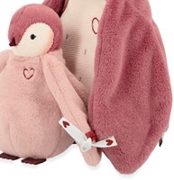 Kaloo plush penguin pink - Complices duo cuddly toy gift set-2