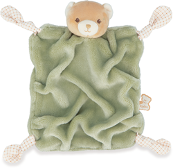 Kaloo comforter bear green - Intemporel baby doudou gift