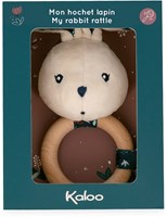 Kaloo bunny rattle nature - plush baby toy-2