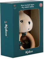 Kaloo bunny rattle nature - plush baby toy-3