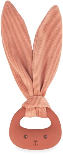 Kaloo baby gift set - Lapinoo terracotta cuddly toy, teether and booties-3
