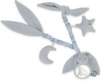 Kaloo stroller chain blue - baby activity chain with bunny-2