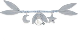 Kaloo stroller chain blue - baby activity chain with bunny