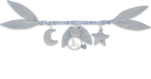 Kaloo stroller chain blue - baby activity chain with bunny