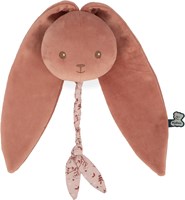 Kaloo cuddly bunny music box terracotta - baby toy recycled-2