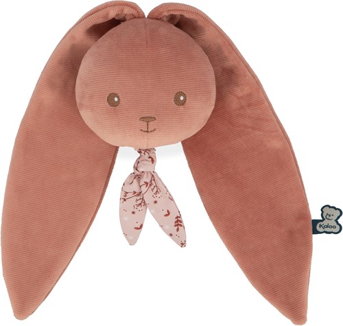 Kaloo cuddly bunny music box terracotta - baby toy recycled