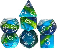 Foam Brain Games dice set for RPG games Spritely Beyond