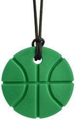 Ark Therapeutics chew necklace basketball green - sensory toy