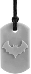 Ark Therapeutics chew necklace Bat Bite grey sensory toy for kids