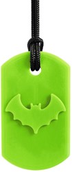Ark Therapeutics chewable necklace Bat Bite lime green XT medium