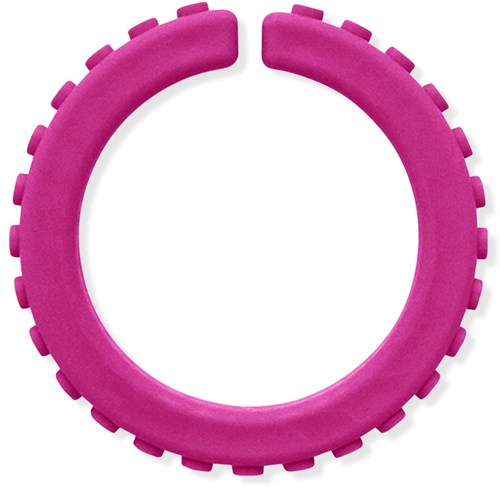 Ark Therapeutics chew bracelet sensory toy magenta large