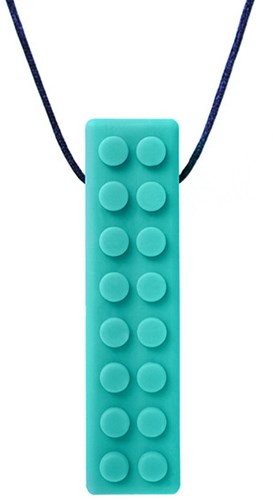 Ark Therapeutics chew necklace toy Brick Stick Textured XT Medium