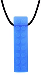 Ark Therapeutics chew necklace sensory toy Brick Stick blue XT