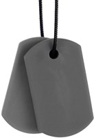 Ark Therapeutics chewable jewelry chew necklace dark grey XXT - sensory toy