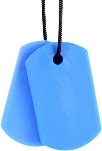 Ark Therapeutics chewable jewelry Chew Tags - chew necklace for kids