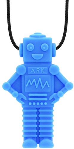 Ark Therapeutics chew necklace sensory toy for kids and adults - extra tough - Royal Blue