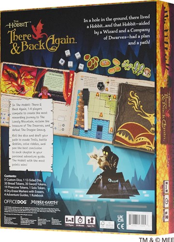 Asmodee board game The Hobbit adventure Lord of the Rings 1-4 players-2