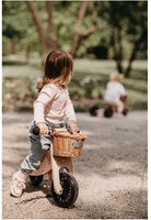 Kinderfeets 2-in-1 wooden balance bike & tricycle Tiny Tot Plus - Rose-3