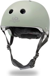 Kinderfeets children's helmet for cycling / bicycle helmet for children - matte Silver Sage Green