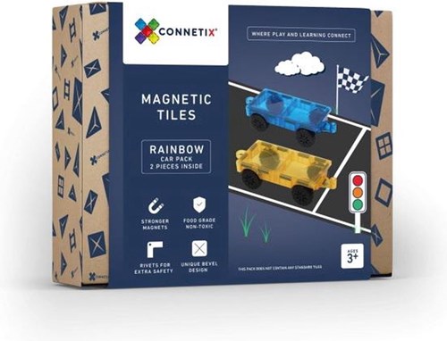 Connetix Magnetic Tiles Auto Set 2 Pieces