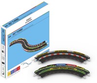 Candylab toy road 90 degree turn - Candycar Road System