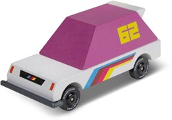 Candylab toy car Racer 62 XL Pink - Candycar wooden toy