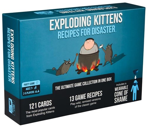 Exploding Kittens card game Recipes for Disaster - ultimate party game edition