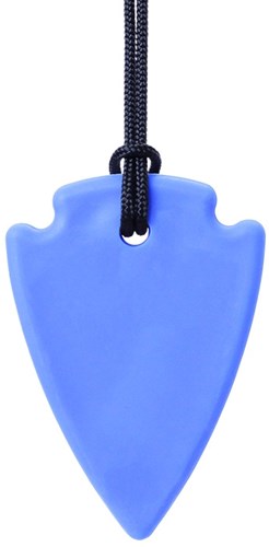 Ark Therapeutics chew necklace toy Arrowhead blue extra strong