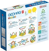 Geomag magnetic construction toy Supercolor Recycled 42 pieces-3