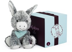 Kaloo plush donkey Les Amis 17CM - soft toy gift for kids